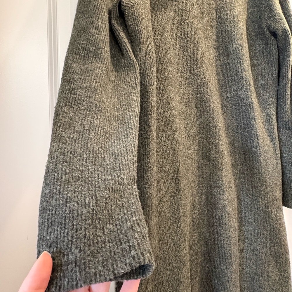 Lulu's Dark Green Turtleneck Sweater Dress (Size XL) - Picture 2 of 5
